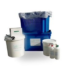 Ecoset handmatig spoelwaterzuiveren